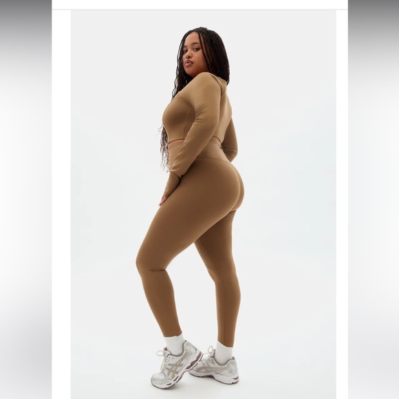 NWT Girlfriend Collective Luxe Leggings size XS in ‘Beachwood’ - Picture 8 of 10